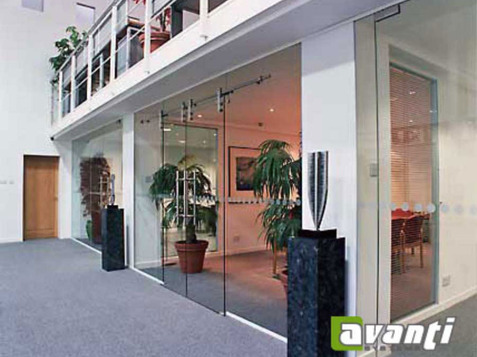 Hanging Sliding Glass Doors & Panels Avanti Systems