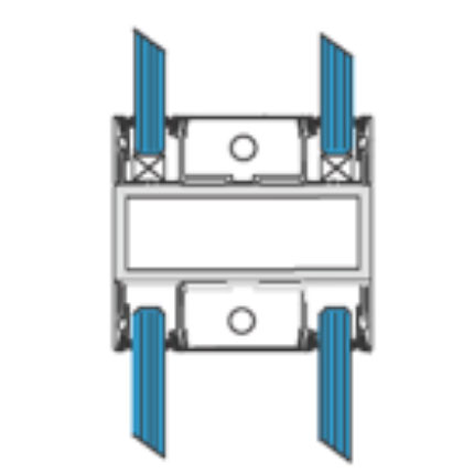 Horizontal Joint With Stainless Steel Tube Support