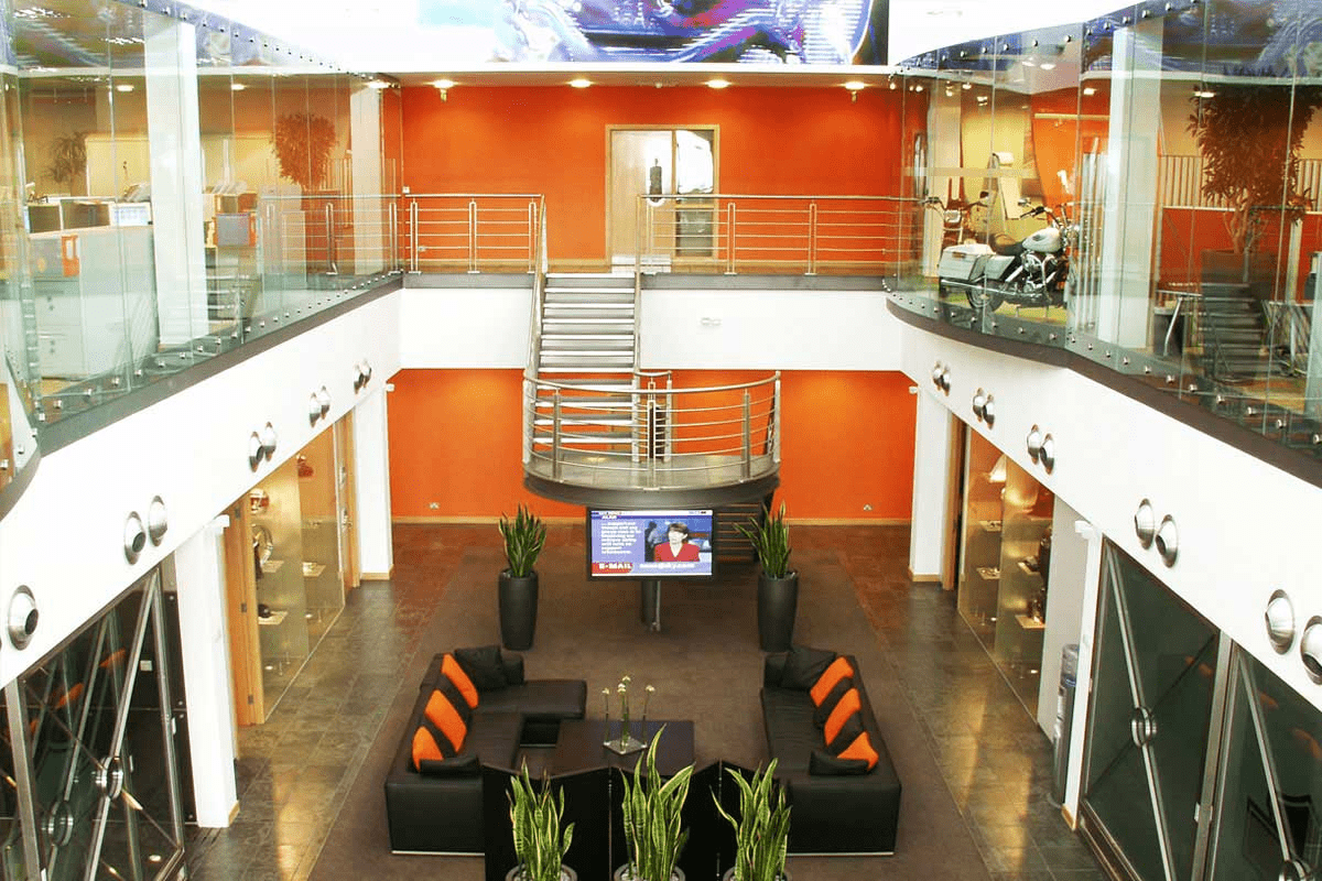 Commercial office renovations to integrate the company culture