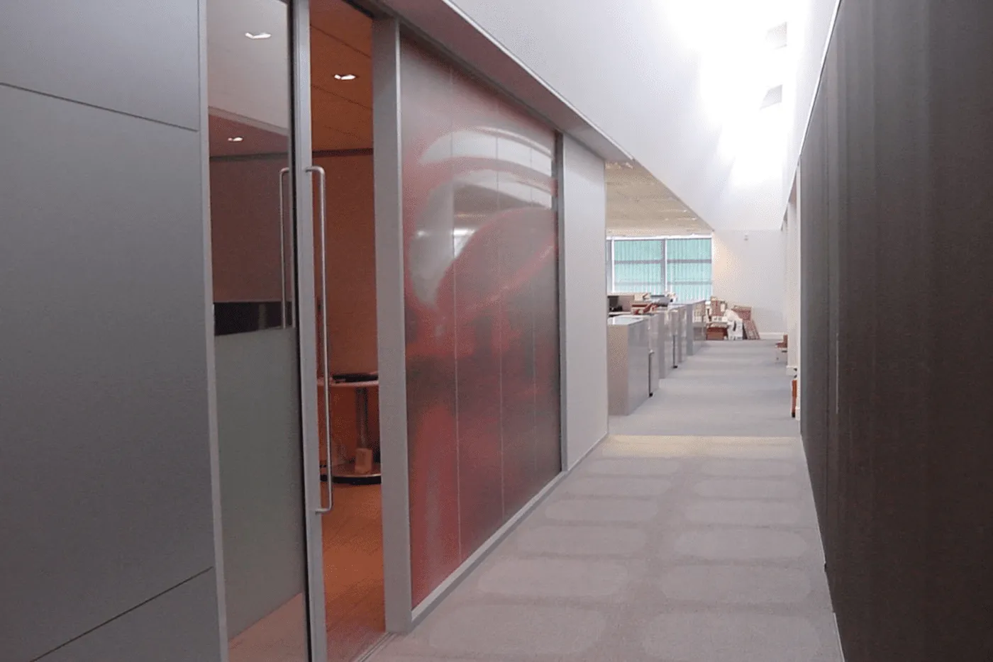 Assisted close sliding glass doors