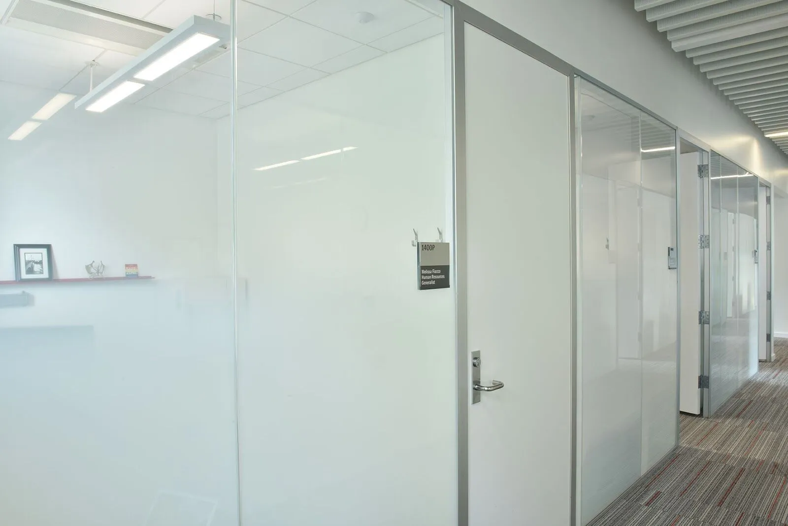 Create Cubicles With Interior Glazed Curtain Wall