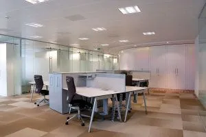 Single Glazed Frameless Glass Wall Partition Gallery 12
