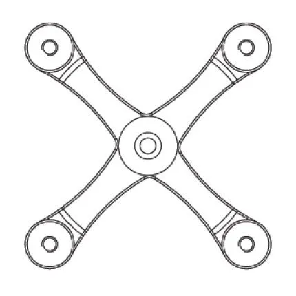 4 Leg Spider Fitting