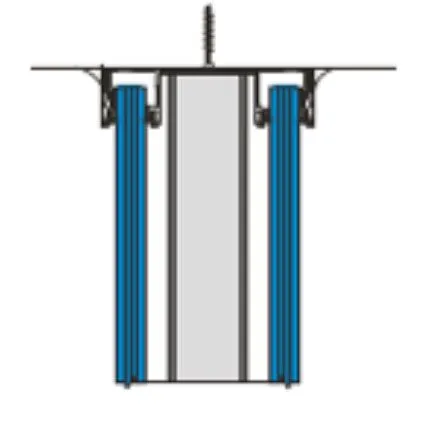 Standard Head Track With Stainless Steel Tube Support