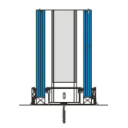 Standard Base Track With Stainless Steel Tube Support