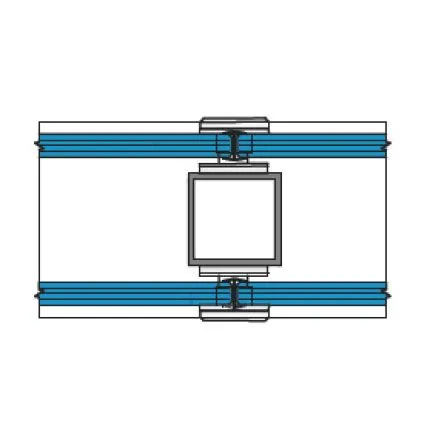 Vertical Joint With Stainless Steel Tube Support