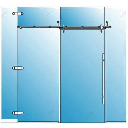 Sliding Glass Barn Door