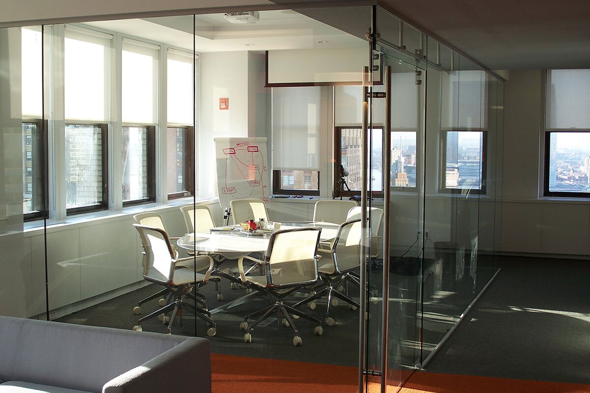 Transparent Conference Room - Partition Wall Design Transparent Conference Room - Partition Wall Design