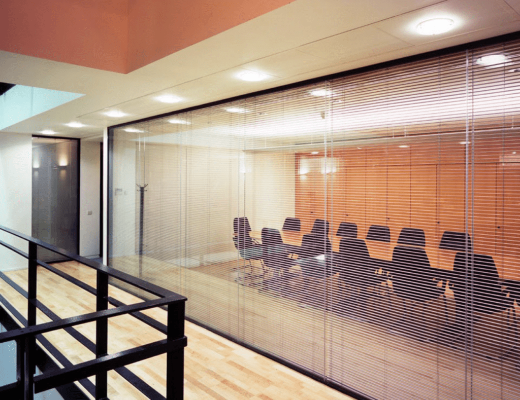 SolareTM Double Glazed Frameless Partition System