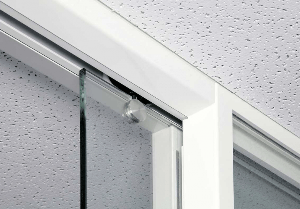 Tempered Glass Sliding Door