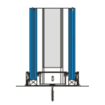 Standard Base Track With Stainless Steel Tube Support