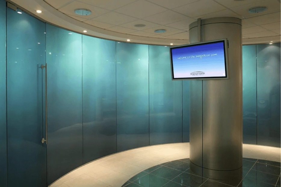 Transformation From Transparent to Translucent - Privacy Glass Switchable