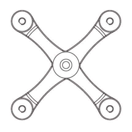 4 Leg Spider Fitting