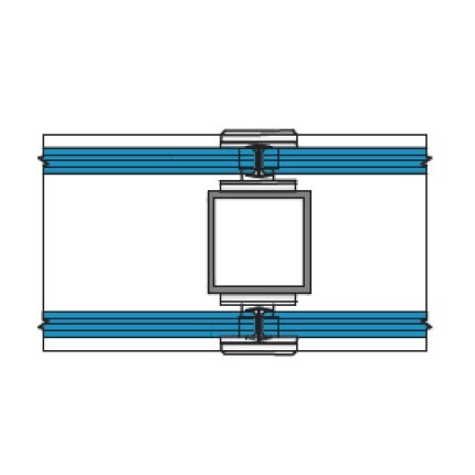 Vertical Joint With Stainless Steel Tube Support