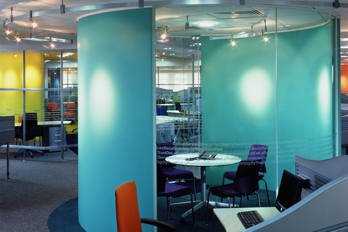 Single Glazed Glass Wall Partition