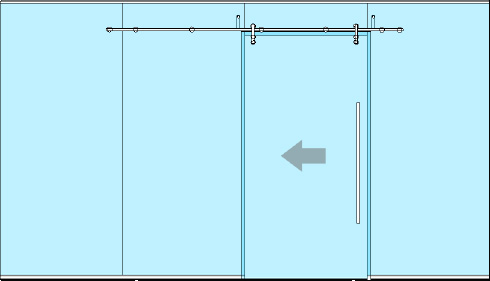 Single Elevation – Integrated with Solare Single Glazed