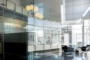 Freestanding Glass Wall Partition Gallery 7