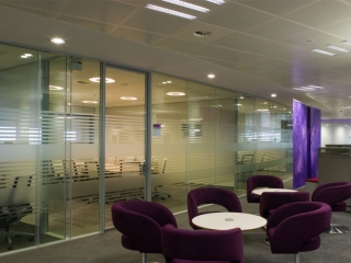 Acoustic Frameless Glass Wall Partition System Gallery 3