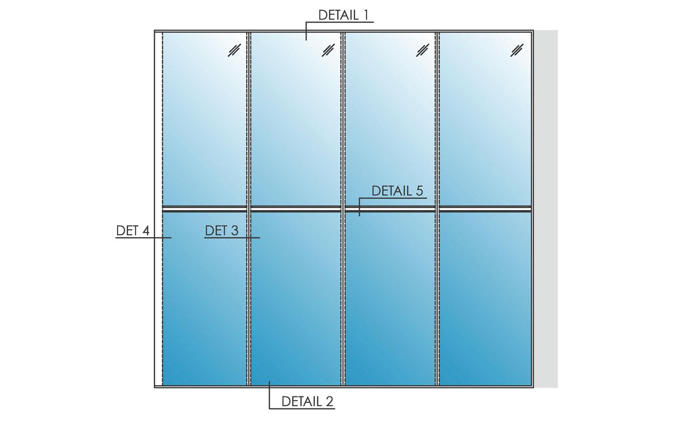 Stacking Double Glazed Elevation