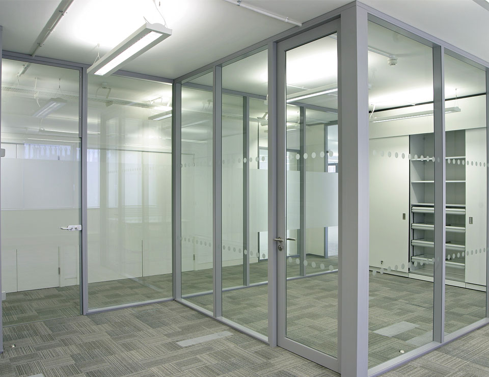 Transverso Modular Monoblock Glass Partition Slider 6