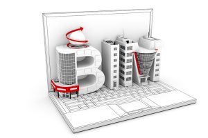 BIM text notebook 3D illustration