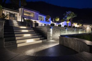 Exterior of luxurious modern architectural design