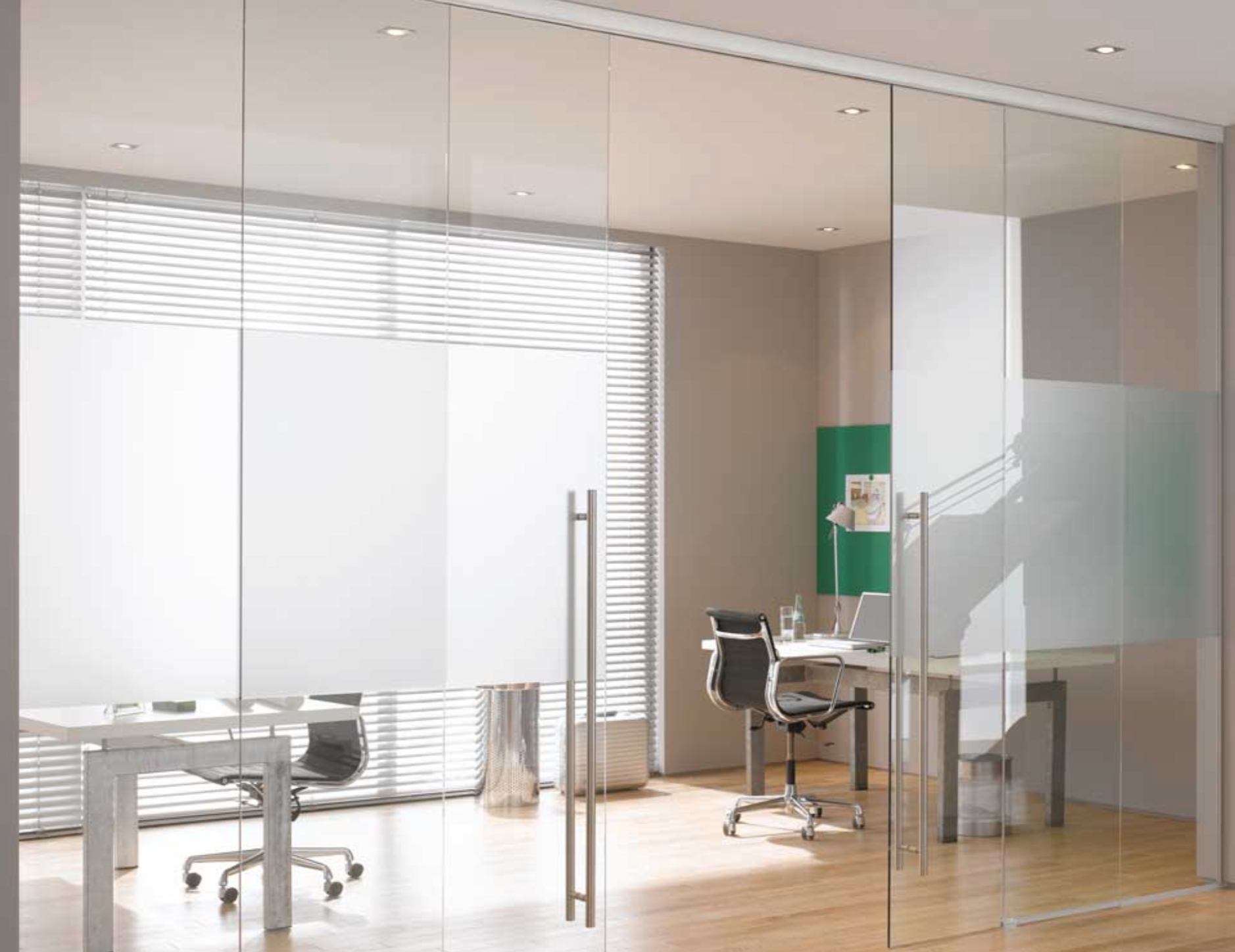 Assisted close sliding door - Cubicle door