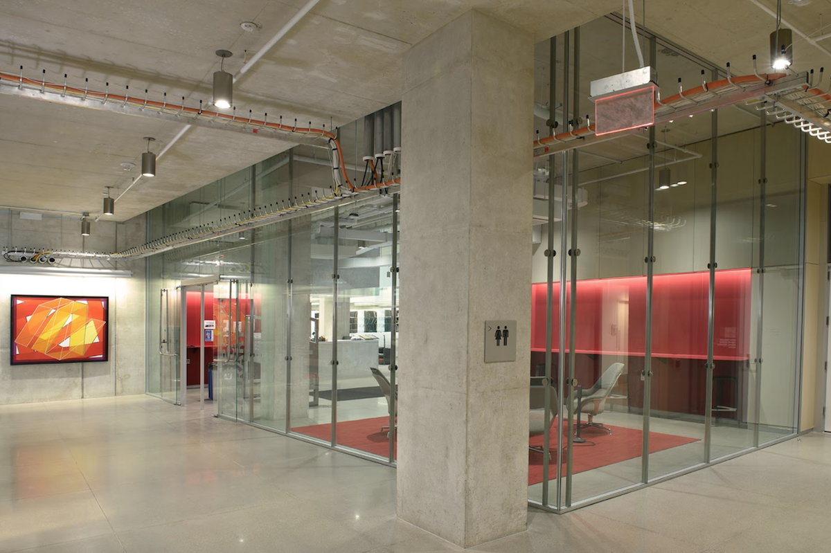 Full Height Glazed Partition System Gives Sustainability