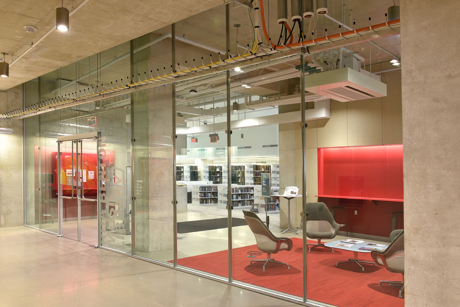 Welcome an Industrial Feel With Interior Glazed Curtain Wall