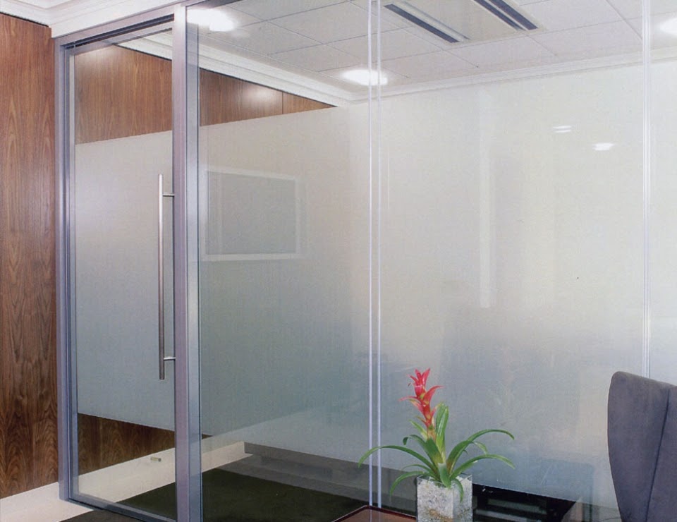 Add a Frosted Glass Office Door to your Space for Privacy