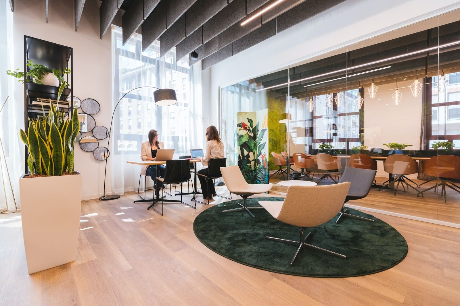 Touch of modern chair in commercial 2025