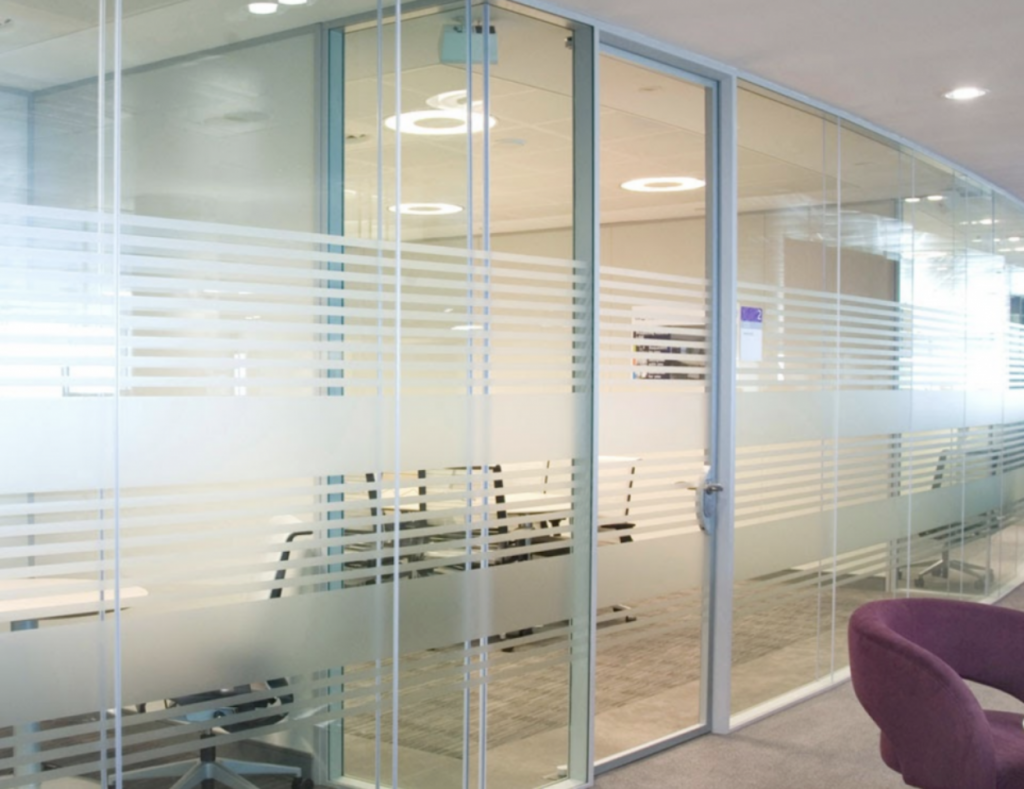 Full Height Glazed Partitions