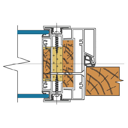 Glazing Partition Door Frame