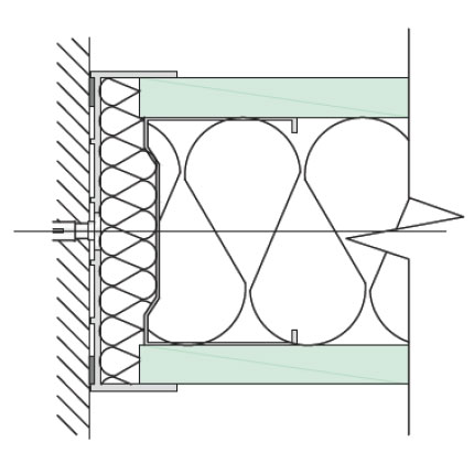 Solid Partition Jamb