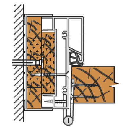 Door Frame Jamb At Wall